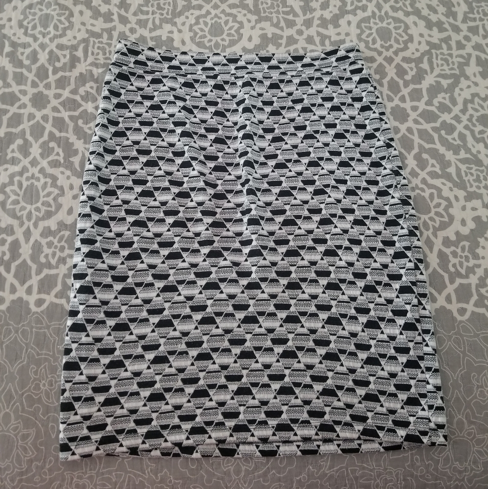 Gilli | Sheri Graphic Knit Pencil Skirt